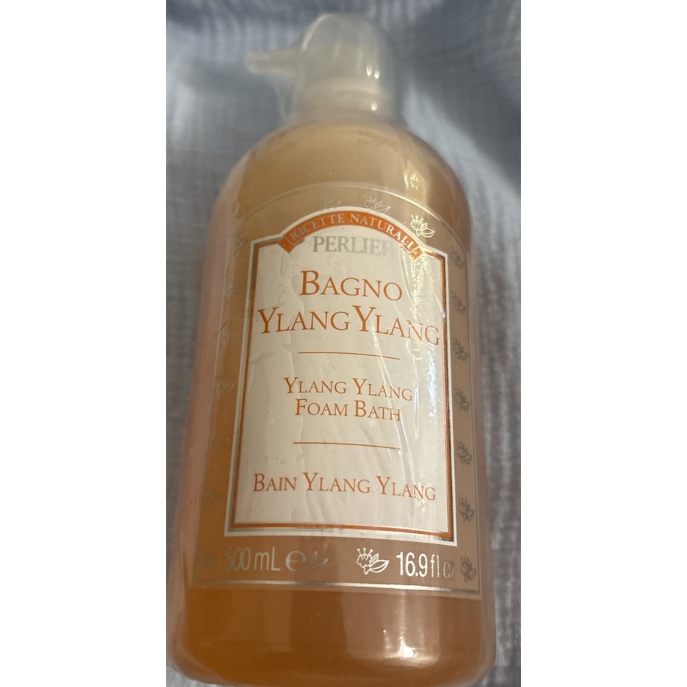 Perlier Natureli Bagno Ylang Ylang Foam Bath 16.9 Oz.sealed RARE ITALY‎